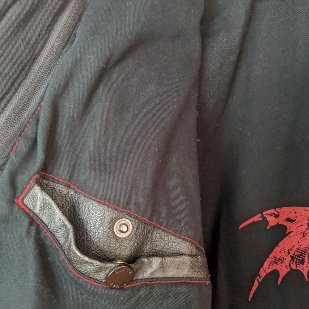 Black Rivet Leather Jacket - Picture 9 of 9